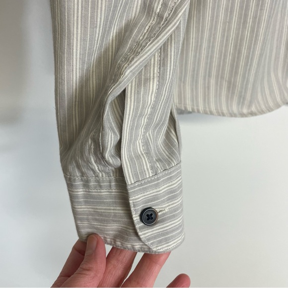 Patagonia Button Down Striped Long Sleeve Shirt Size S - Picture 9 of 13